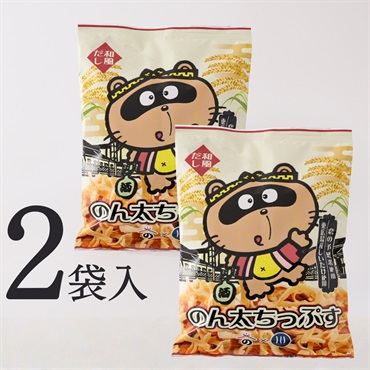 累計1万袋！のん太チップス｜東広島の米としいたけ出汁のご当地チップス100g(2袋入)