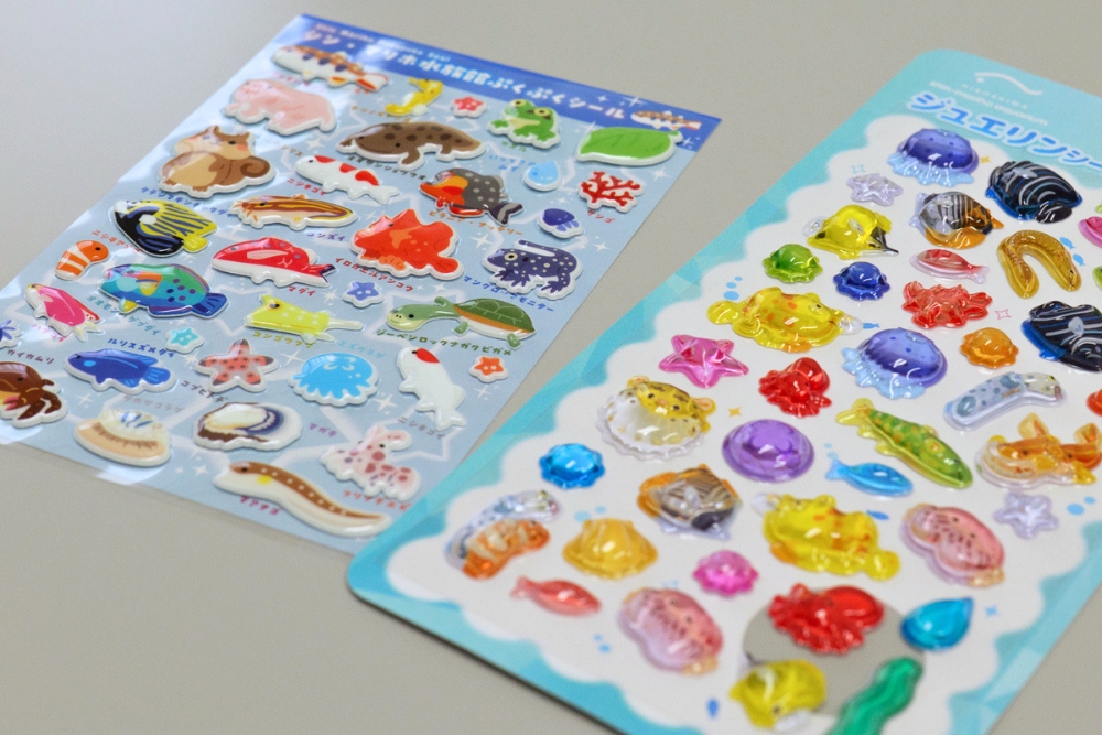 ぷくぷくシールとジュエリンシールのセット