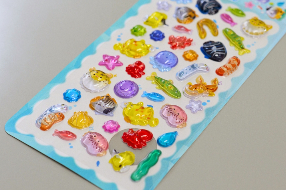 海の宝石をテーマにしたジュエリンシール