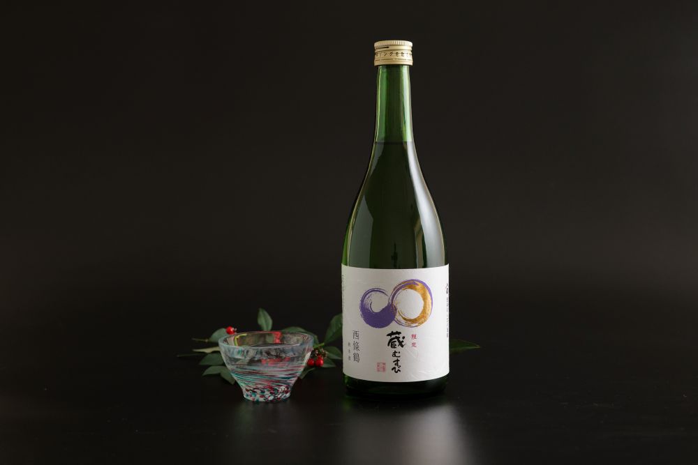 西條鶴 純米酒 蔵むすび 商品イメージ