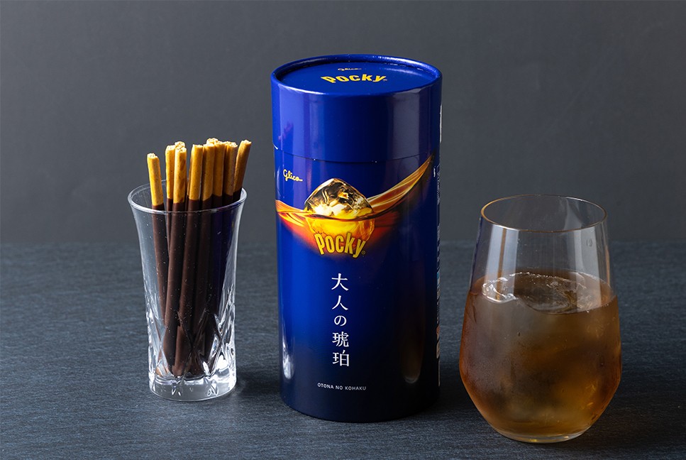 ポッキー 大人の琥珀 ウイスキーとのペアリング