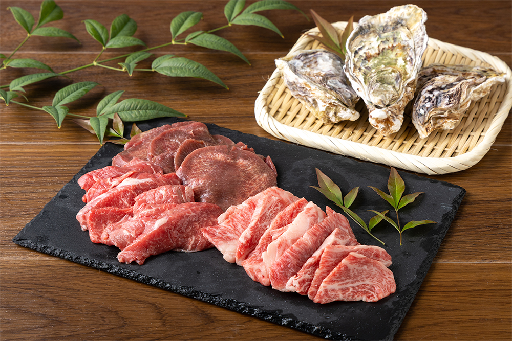 焼肉くろせ×三津湾産牡蠣のおうち焼肉セット②