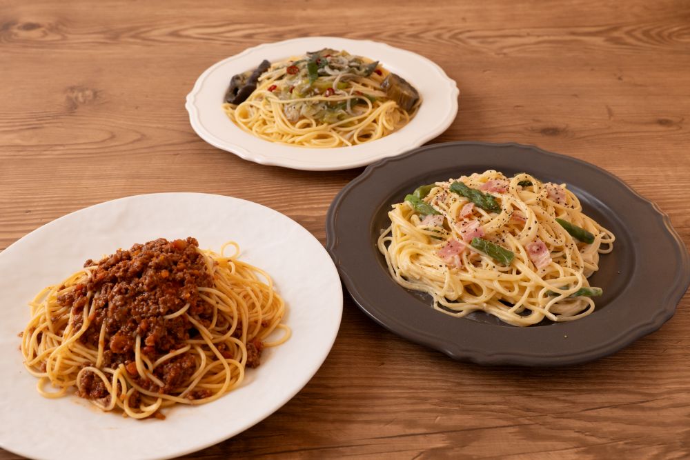 東広島名産品を使用したパスタソース