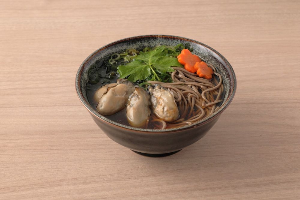 牡蠣つゆ付 出雲そば