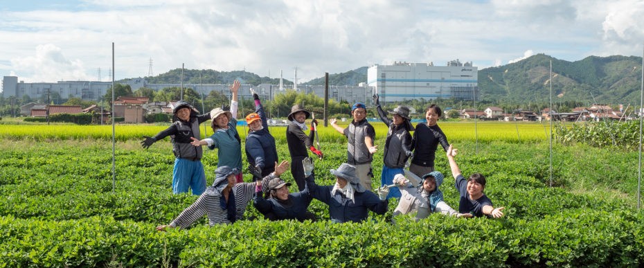 生産者の顔が見える素材
